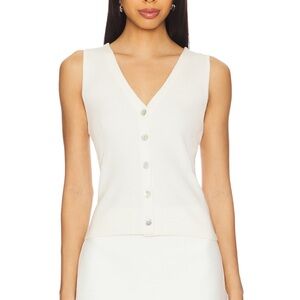 Rails Rosa vest ivory size S